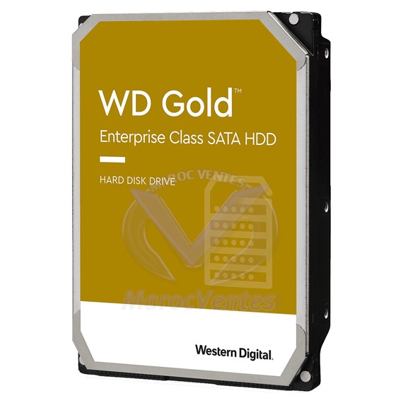 Disque Dur Interne 3.5" 4 TB GOLDEN ENTREPRISE SATA III 7200 RPM 256 MB WD4003FRYZ