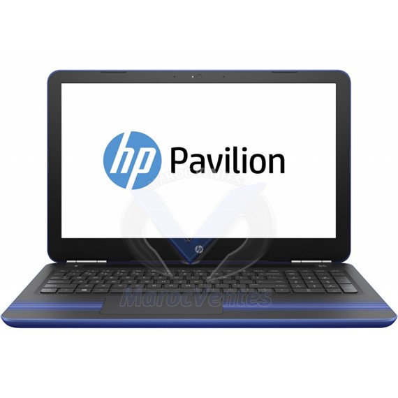 PC Portable Pavilion 15-AU100NK Intel Core i3-7100U 2,4 GHz RAM 4 GB DDR4 SATA 500 GB 5400 tr/min Z6J52EA