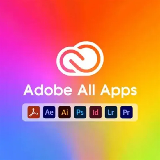 Annuels Adobe cc All App Individuel Abonnement 1 AN 1 Utilisateur
