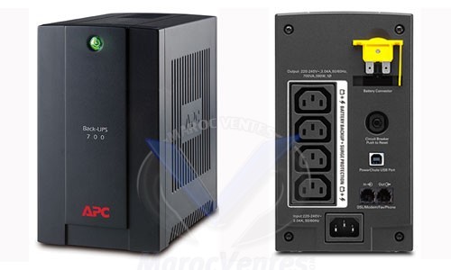 Onduleur 700VA BX700UI  AVR - 4 Prises IEC C13 USB Logiciel d