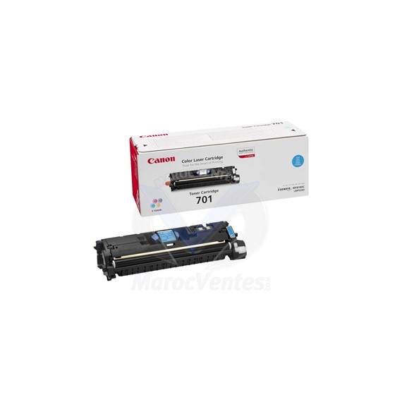 CANON 701 TONER ORIGINAL NOIR 5000 pages 9287A003BA