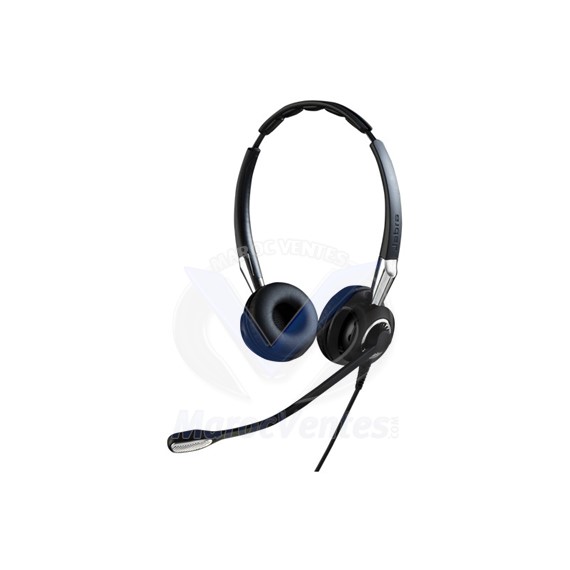 Casque audio Biz 2400 II USB Duo BT MS Binaural Bandeau Noir, Argent 2499-823-209