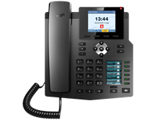 Telephone a 4 comptes SIP avec Ecran 2.8" Couleur et 30 BLF sans alimentation X4SP