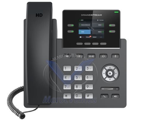 Téléphone IP prenant en charge jusqu