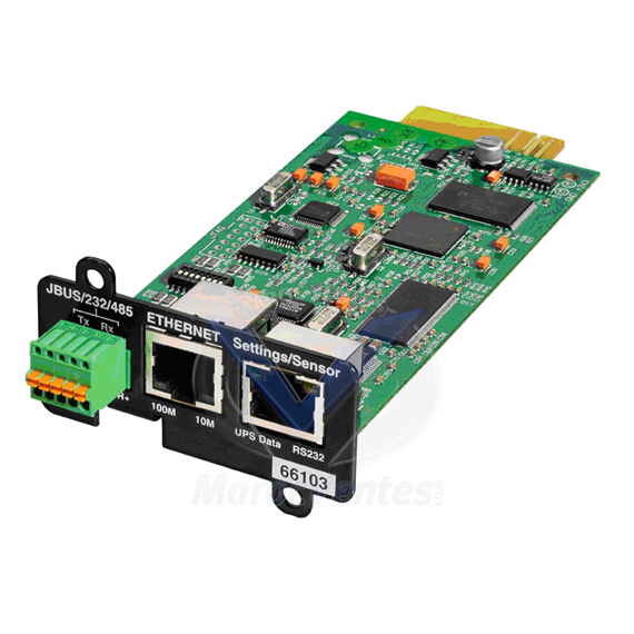 Réseau et carte MODBUS-MS MODBUS-MS
