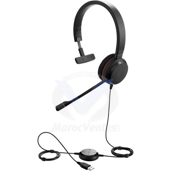 Jabra Evolve 20 UC mono - micro-casque 4993-829-209