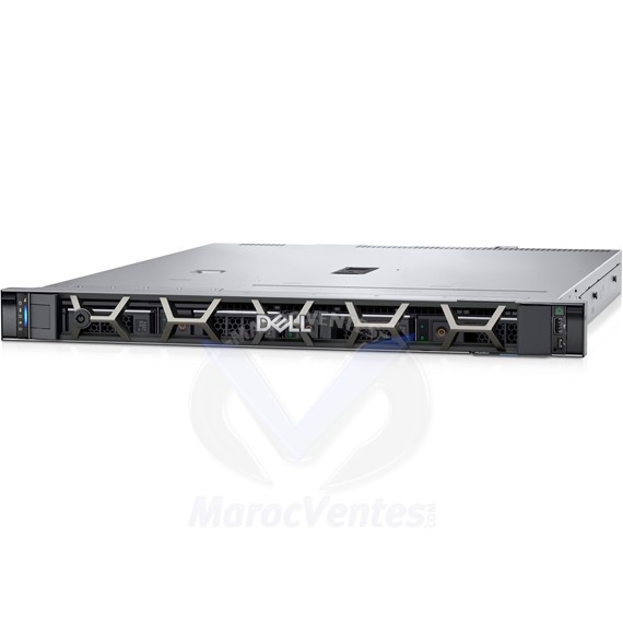 Serveur DELL PE R250 Xeon E-2314 16Go UDIMM 2*2To SATA DVDRW iDRAC9B 3y PER250CM1