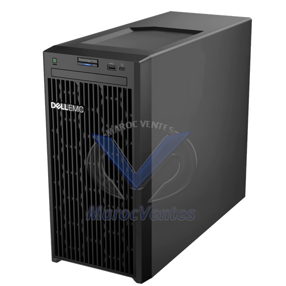 DELL PowerEdge T150 Server ,Intel Xeon E-2314 2.8GHz, 8GB UDIMM , 2*2TB 7.2K SATA 6Gbps PET150M1