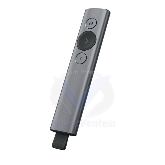 LOGITECH SPOTLIGHT PLUS COMMANDE A DISTANCE DE PRESENTATION SANS FIL 910-005166