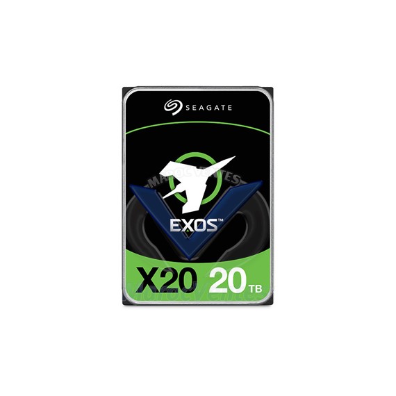 Disque Dur Interne 20 TB EXOS X20 3.5" SATA III 6 GBE/S 7200 RPM 256 MO CACHE ST20000NM007D