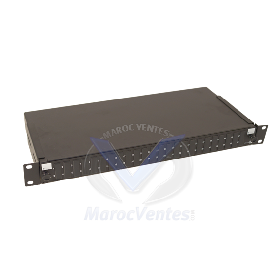 TIROIR FO COULISSANT 24P (SC.SX OU LC.DX) VIDE AVEC CASSETTE ALFAFONET ALFFOTIR24P 102005-BL