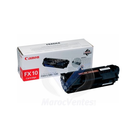 CARTOUCHE DE TONER CANON FX-10 NOIR - 2000 PAGES 0263B002AA