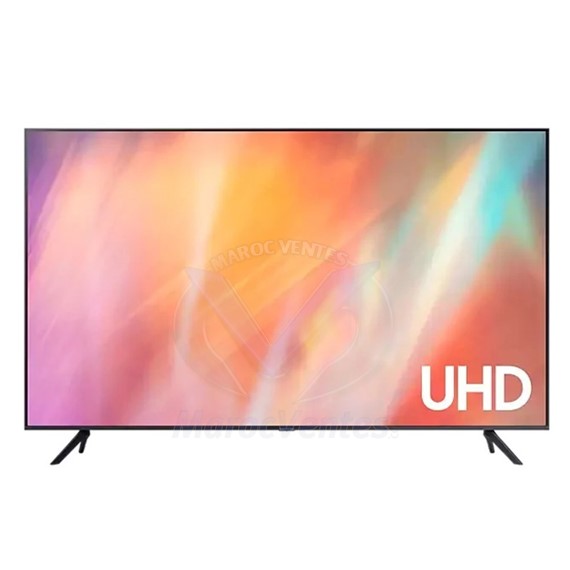 SAMSUNG tv 55" Serie A 4K 3,840x2,160 crystal UHD UA55AU7000UXMV