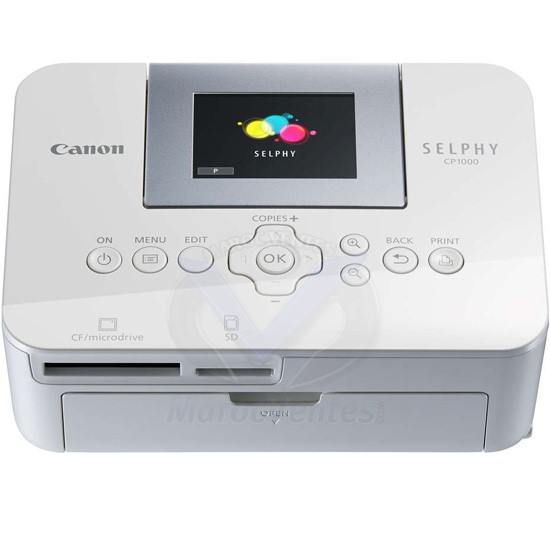 SELPHY CP1000 Imprimante Photo Ultra-Portable Écran TFT Couleur de 6,8 cm (2,7 pouces) 0011C013AA