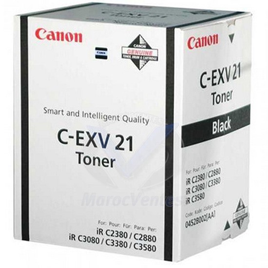 C-EXV 21 Toner Noir (26000 Copies A4) 0452B002AA