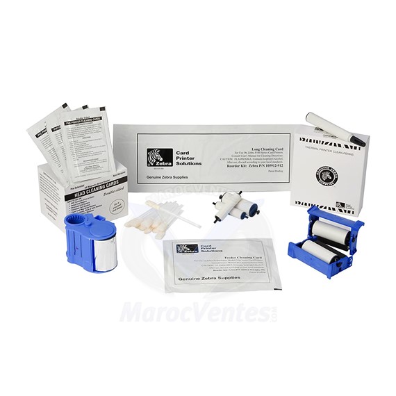 Kit de Nettoyage Complet pour Zebra ZXP 7 105999-704