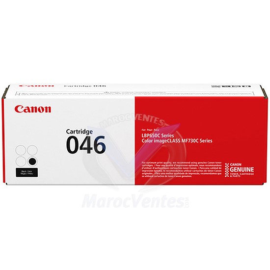 Cartouche Laser CRG 046 BK ( 2200 pages) 1250C002AA