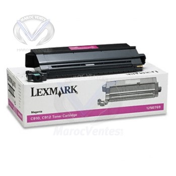 Toner Magenta Lexmark Laser Couleur C912 X912e 14000P