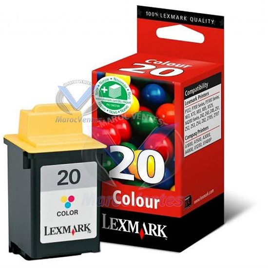 Cartouche Couleur usage modéré LXM X4250 F4270  260 pages-Cartouche Couleur usage modéré LXM X4250 F4270  260 pages