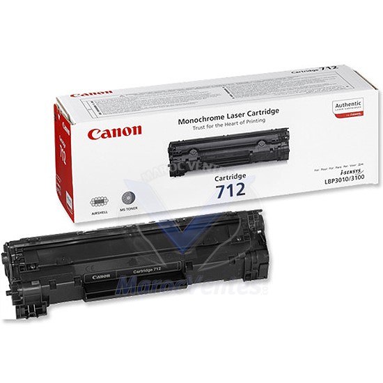 Cartouche Toner LBP 712 Noir 1500 Pages 1870B002AA
