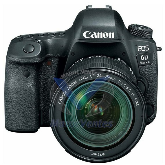 Appareil photo reflex EOS 6D MARK II + EF 24-105mm f/4 L IS USM II 26.2 MPX 1897C022AA