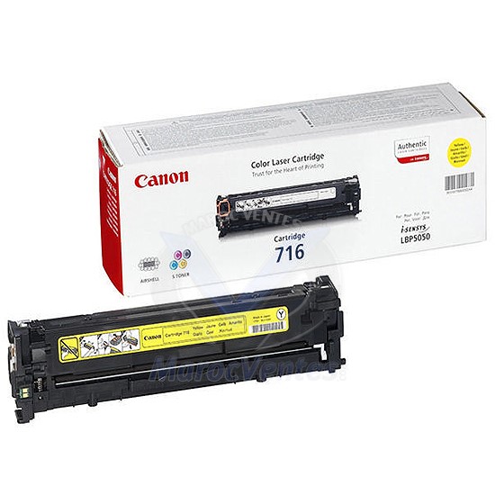 Cartouche Laser 716 Yellow (yield = 1500** pages) 1977B002AA