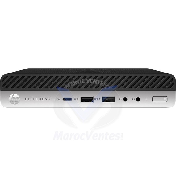 Mini Ordinateur De Bureau EliteDesk 800 G3 Intel Core i5-7500T SDRAM DDR4 4 Go HDD 500 Go Intel HD Graphics 630 LAN Windows 10 Pro 1CB52EA