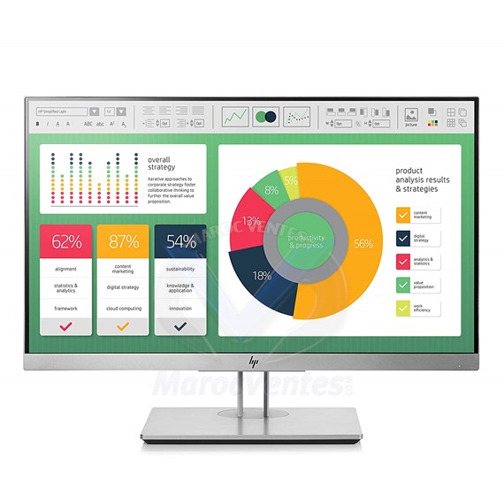 Moniteur Full HD EliteDisplay E223 21,5" 1FH45AA