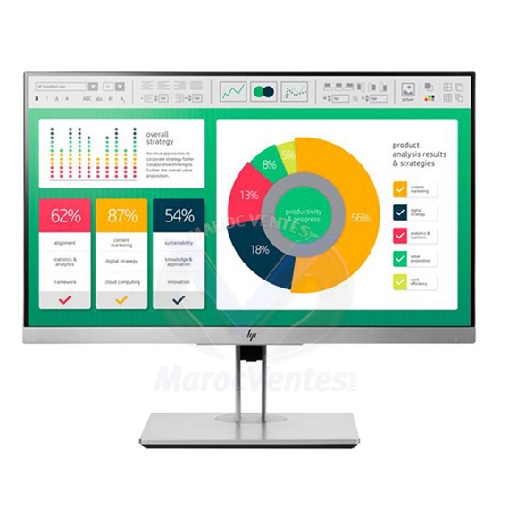 Ecran Elite Display E223 21.5" Full HD USB VGA / HDMI / DisplayPort 1FH45AS