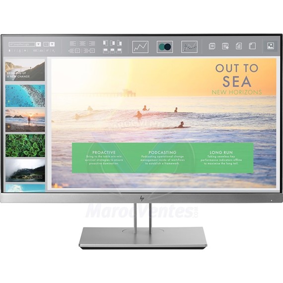 Moniteur 23" EliteDisplay E233 1920 x 1080 HDMI VGA USB 1FH46AS