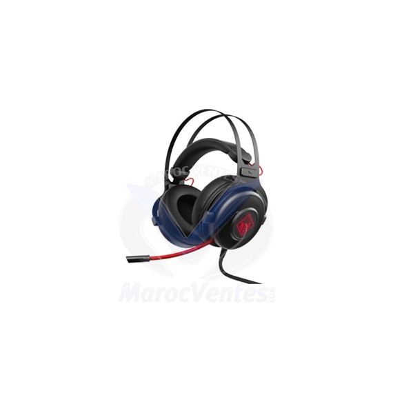 Casque Gaming Gaming 800 OMEN (noir / rouge) 1KF76AA