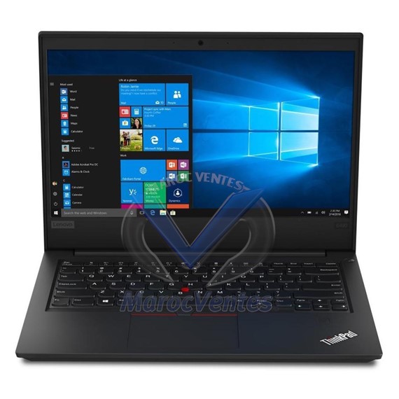 PC Portable Thinkpad T490s I7-8565U 14.0" 8Go 512Go SSD Windows 10 Pro 20NX000HFE