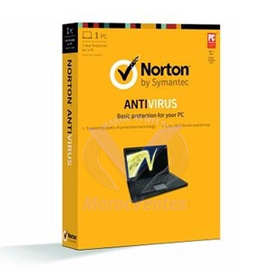 NORTON ANTIVIRUS 2013 FA 1 USER 3LIC BOX DVDPKG RET 21247713