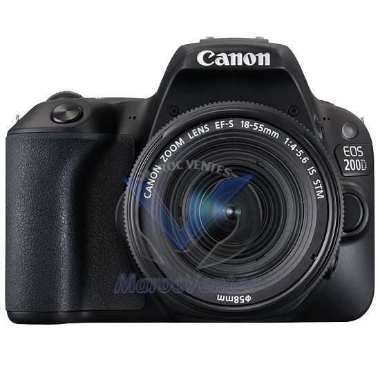 Appareil Photo EOS 200D BK 18-55 Moyen de gamme EOS (APN Reflex : DSLR) 2250C002AA