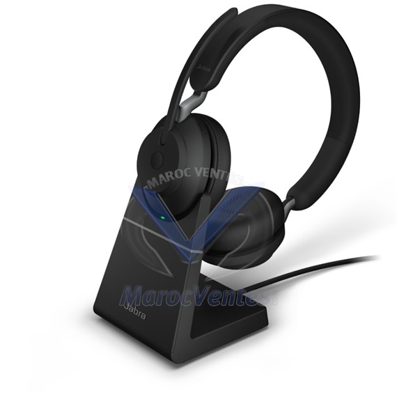 Jabra Evolve2 85, MS Stereo Casque Avec fil &sans fil Arceau