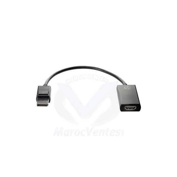 Adaptateur HP DisplayPort 1.4 vers HDMI True 4K 2JA63AA