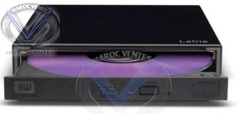 Graveur DVD Slim DVD±RW 8x, design by Sam Hecht - Noir (USB 2.0) 301910