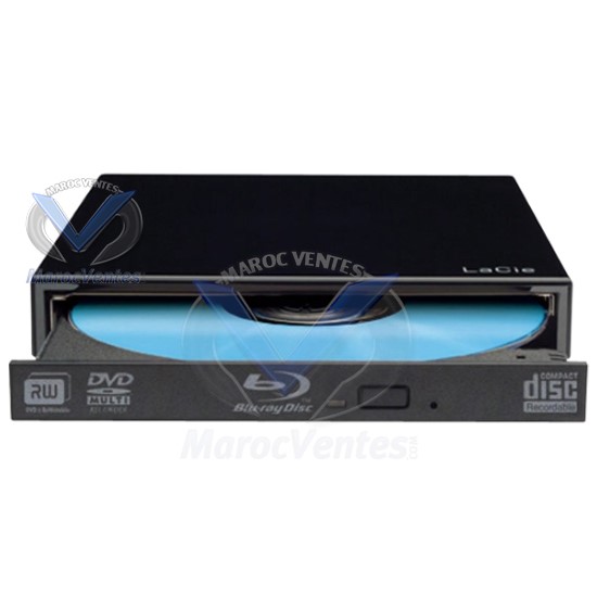 Lecteur LaCie Slim Blu-Ray USB/ 6x Cyberlink Suite for Windo-Lecteur LaCie Slim Blu-Ray USB/ 6x Cyberlink Suite for Windo