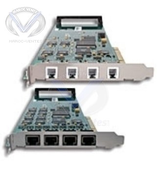 Carte Diva Server UNIVERSAL Analog-8P - Voix, Data Fax PCIe 306-395