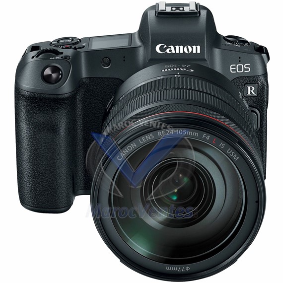 Appareil photo numérique sans miroir oir avec adaptateur secteur EOS R + Adapter + RF24-105mm f/4L IS USM 3075C058AA