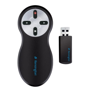 Télécommande de présentation sans fil avec pointeur laser rouge 33374EU