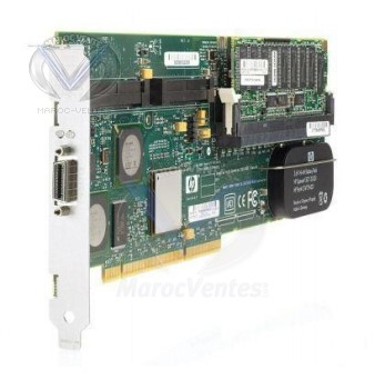 Contrôleur RAID SAS PCI-X 8 ports internes/externes HP SA P600 256Mo sécurisé par batterie 337972-B21