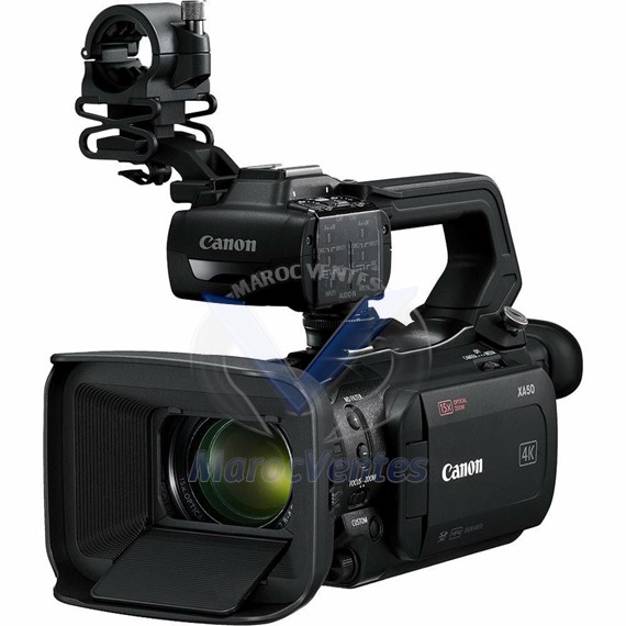 Caméscope UHD 4K professionnel XA50 DIGIC DV 6 3669C003AA