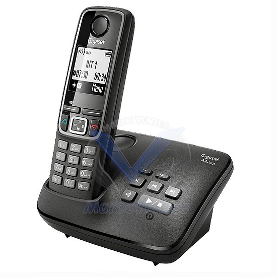 Téléphone sans fil DECT avec répondeur (version française ) 4250366825410