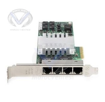 Carte réseau Ethernet Gigabit PCI-Express 4 ports cuivre HP NC364T 435508-B21