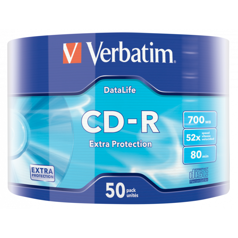CD-R Extra Protection VERBATIM 43787 43787