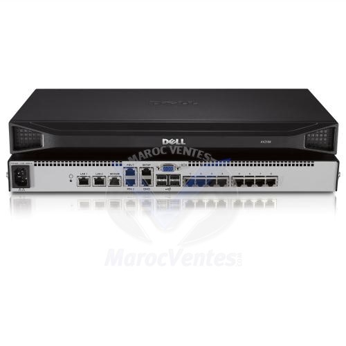 Dell DAV2108 8-port analog,upgradeable to digital KVM switch 450-ADZM