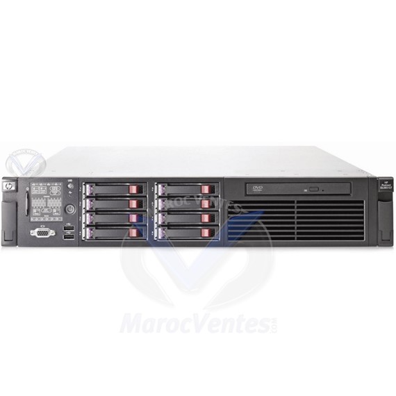 Serveur Proliant DL380G7 E5620 2x2GB P410i/256 2x146GB SAS DVD-RW 1x460W 3YW 470065-455