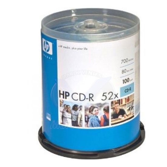 CD-R 52X 100PK marque CDR Médias 4710212129326