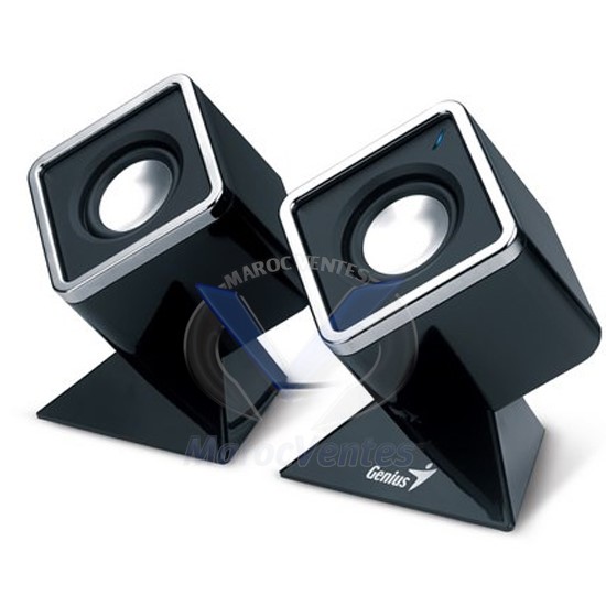Hauts parleurs Notebook-MP3 SP-D120 BLACK 2.0 2W RMS USB 4710268243670